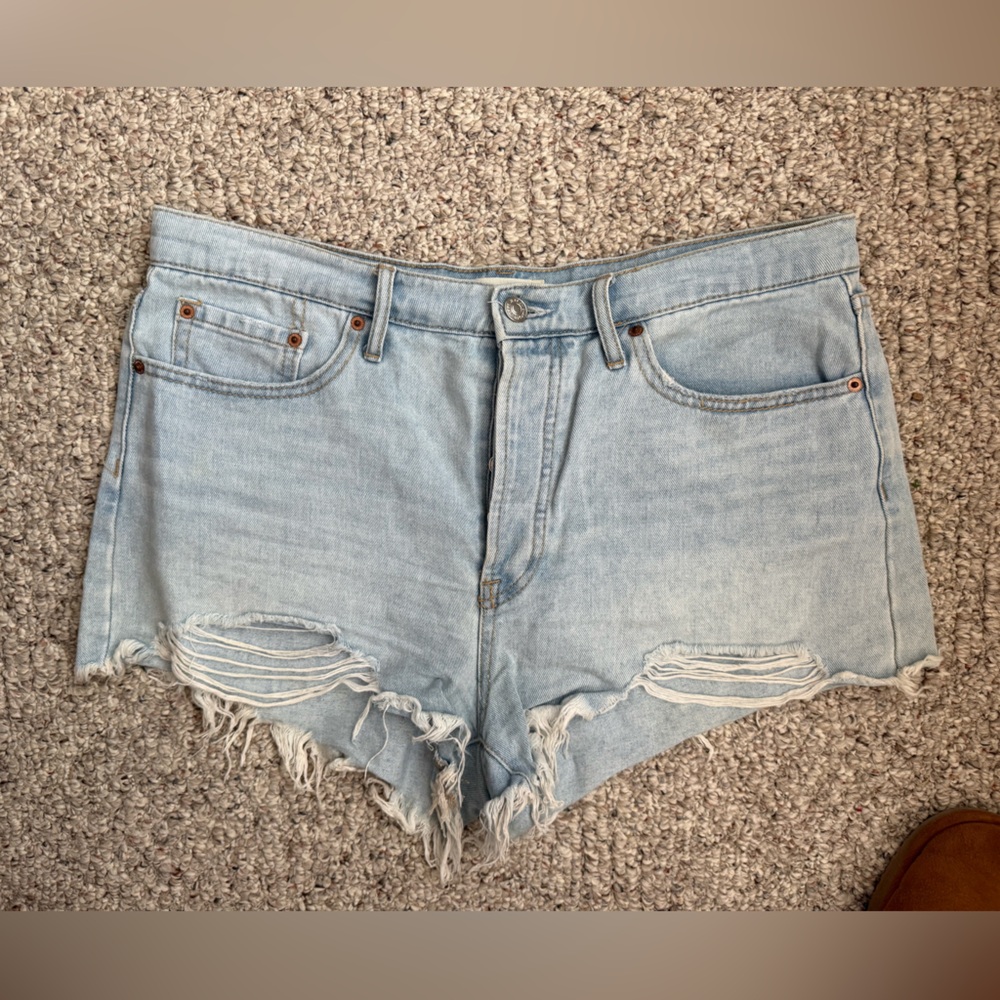 Denim Shorts | Light Wash | 30 | Jessica Simpson